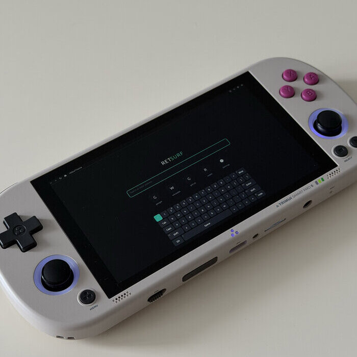 retsurf start page on a TrimUI Smart Pro S